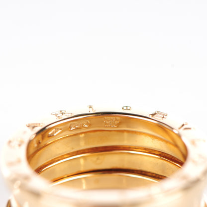 Bulgari 18K Yellow Gold B.Zero1 Three-Band Ring 50 5.25 5 of 5