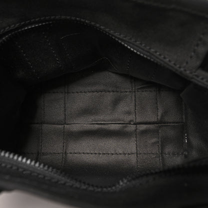 Marc Jacobs Cotton Canvas Small The Traveler Tote Bag Black 5 of 9