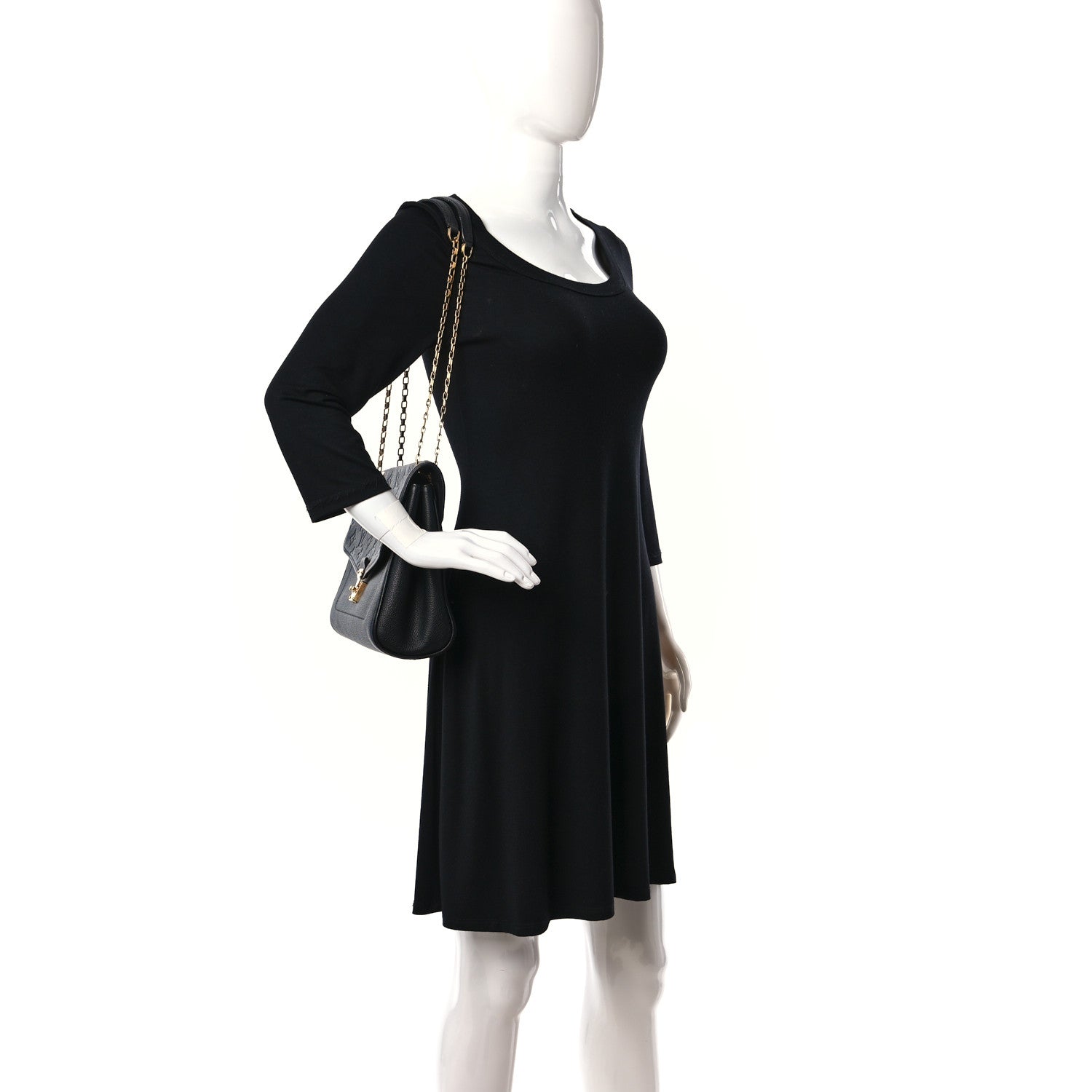 Louis Vuitton Empreinte Saint Germain MM Black 2 of 12
