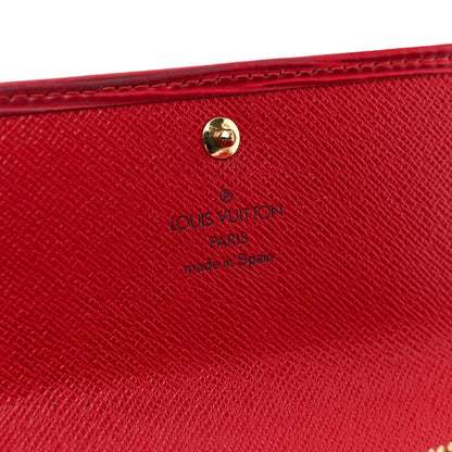 Louis Vuitton Epi Porte Tresor International Wallet  Castillan Red 6 of 7