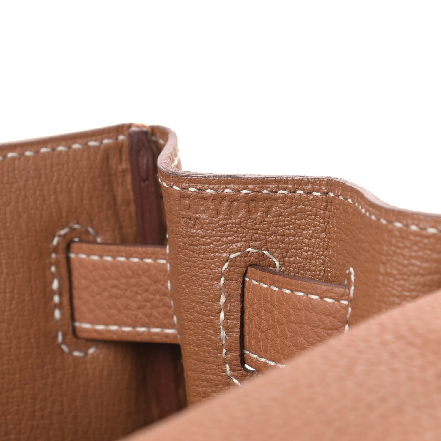 Hermes Togo Kelly Retourne 28 Gold 7 of 11