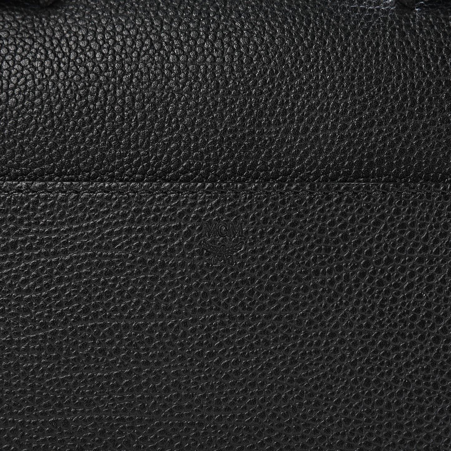 Grained Calfskin Medium Ella Boston Black