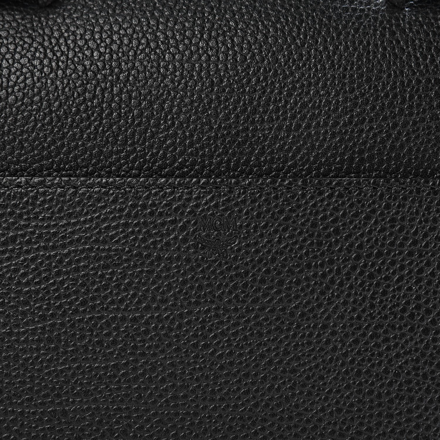 MCM Grained Calfskin Medium Ella Boston Black 7 of 10