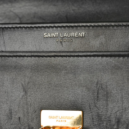 Saint Laurent Smooth Calfskin Medium High School Satchel Black 7 of 12