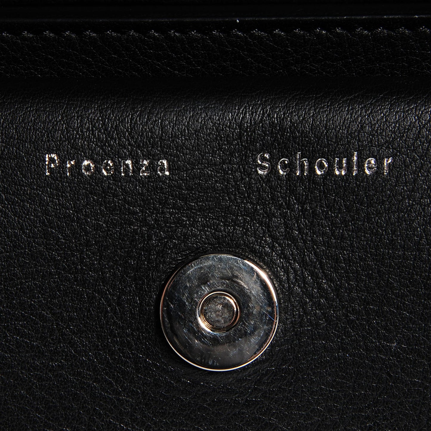 Calfskin PS11 Mini Classic Shoulder Bag Black