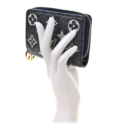 Louis Vuitton Hollographic Monoglam Lou Wallet Blue 4 of 14
