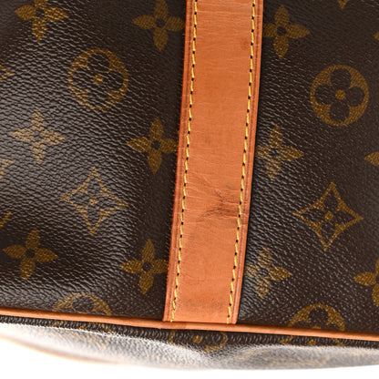 Louis Vuitton Monogram Keepall Bandouliere 55 21 of 30