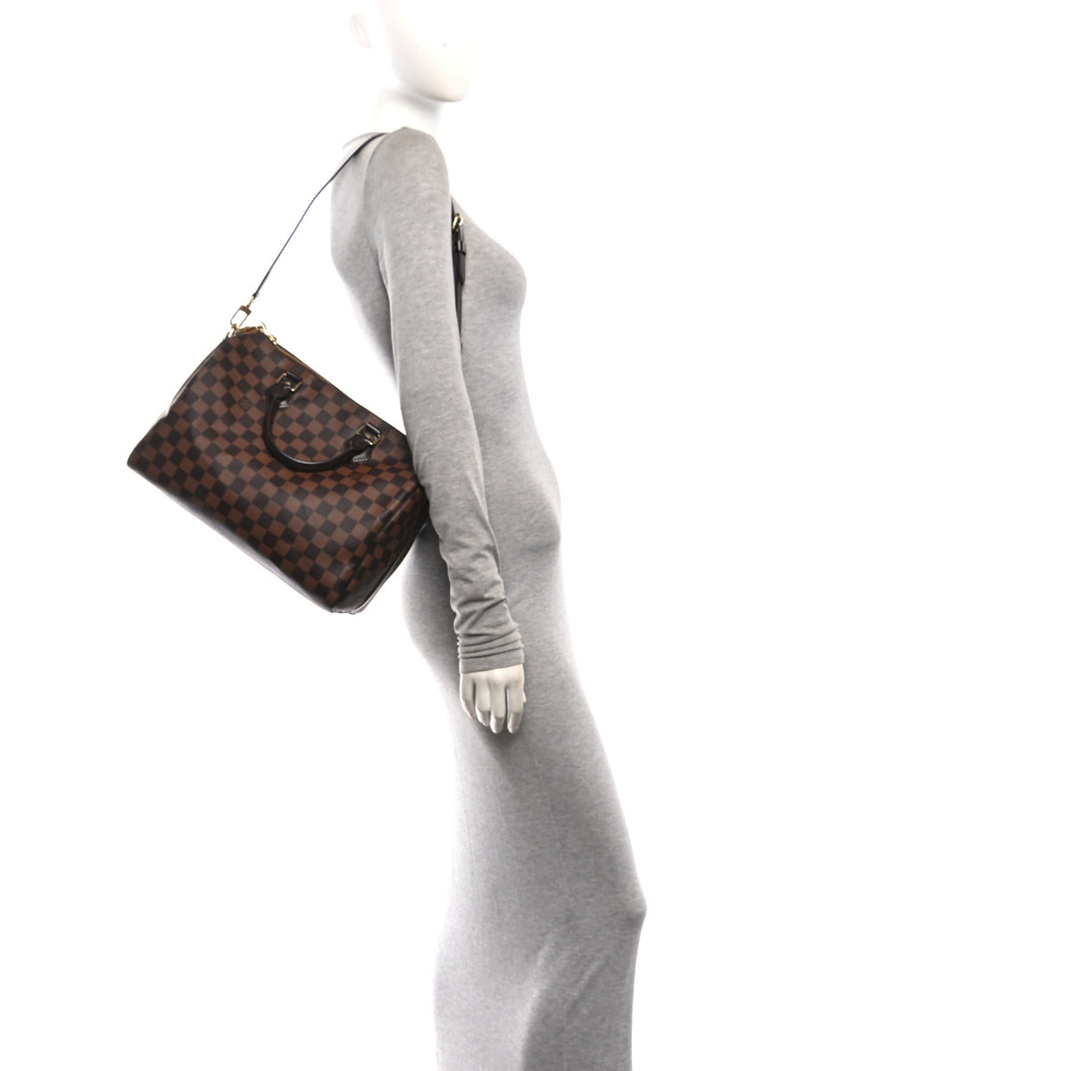 Louis Vuitton Damier Ebene Speedy Bandouliere 30 2 of 12