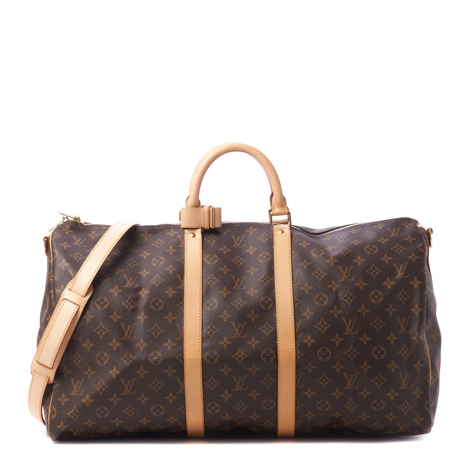 Louis Vuitton Monogram Keepall Bandouliere 55 1 of 10