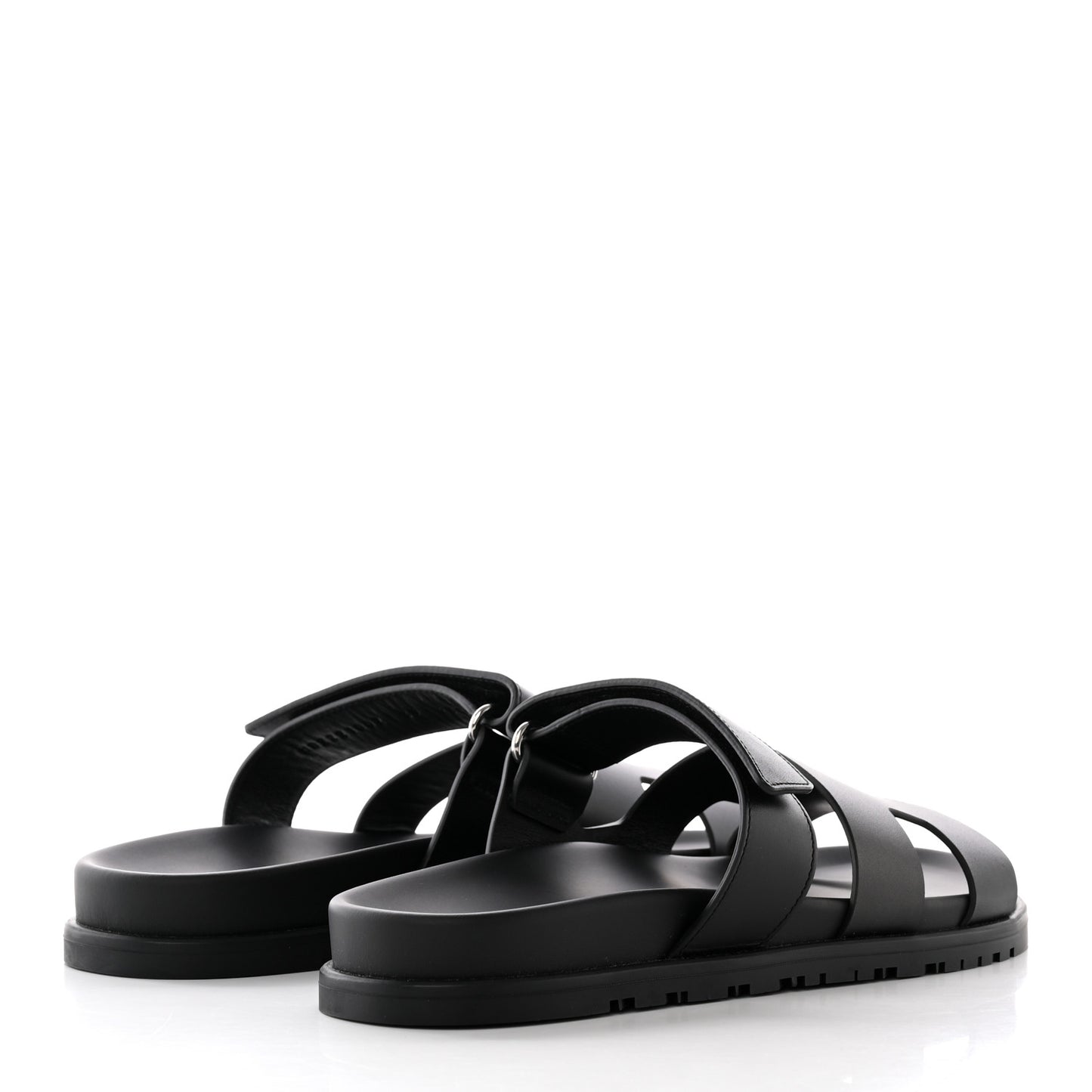 Calfskin Womens Chypre Sandals 39 Black