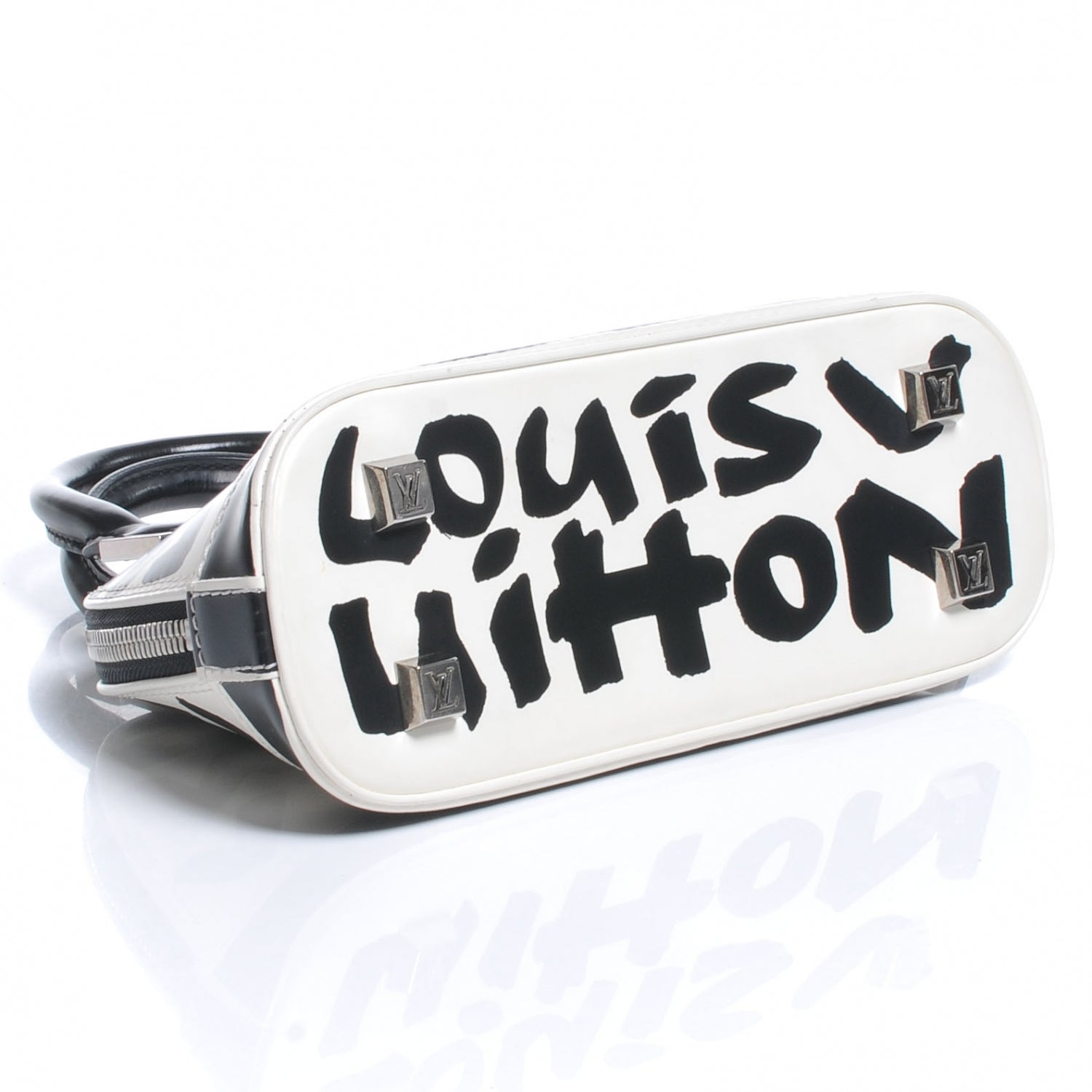 Louis Vuitton Graffiti Alma PM Black 4 of 7