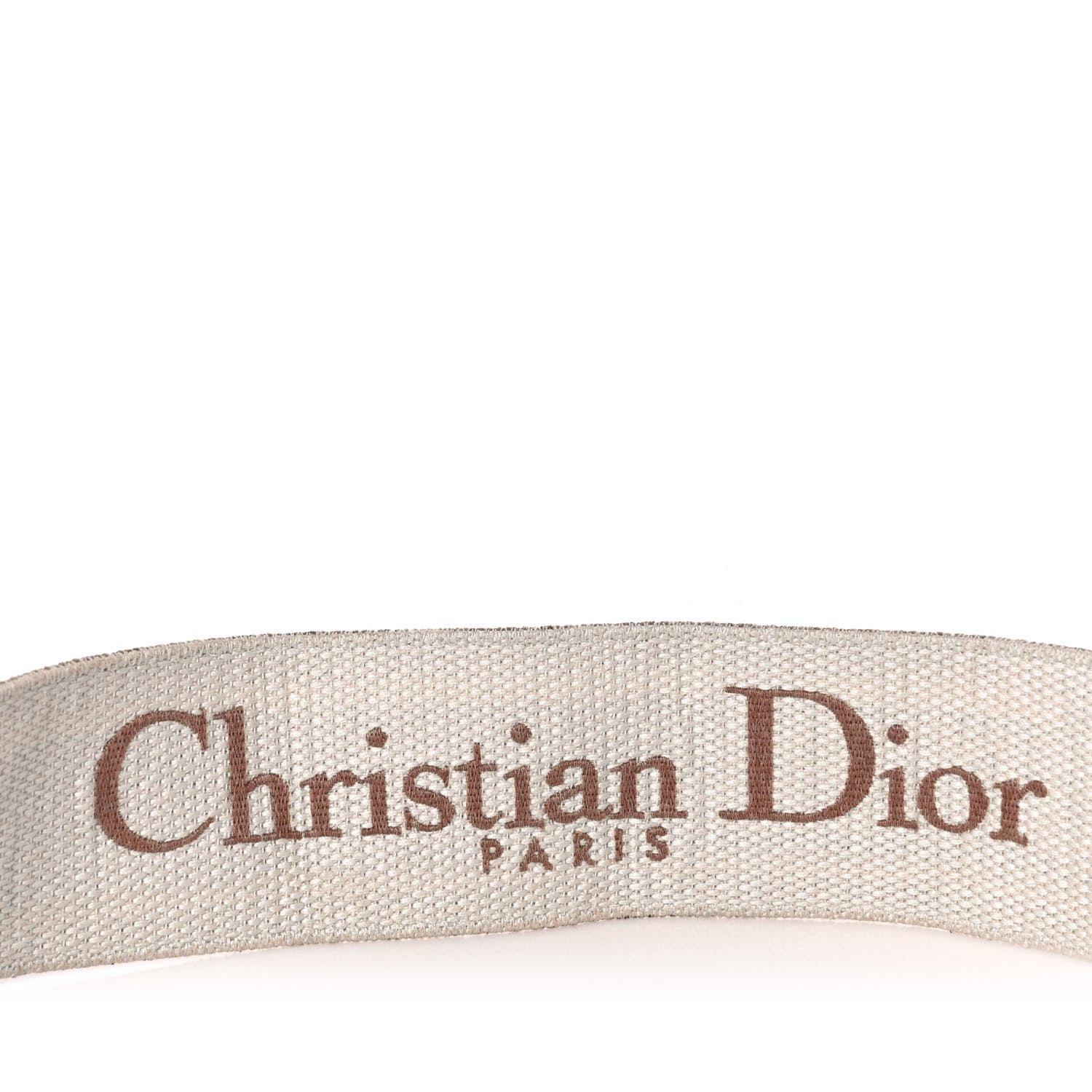 Christian Dior Canvas Embroidered Shoulder Strap Rose Des Vents 3 of 4