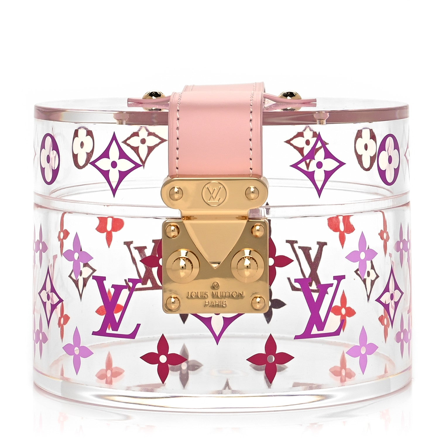 Louis Vuitton Transparent Plexiglass Box Scott Rose Ballerine 1 of 9