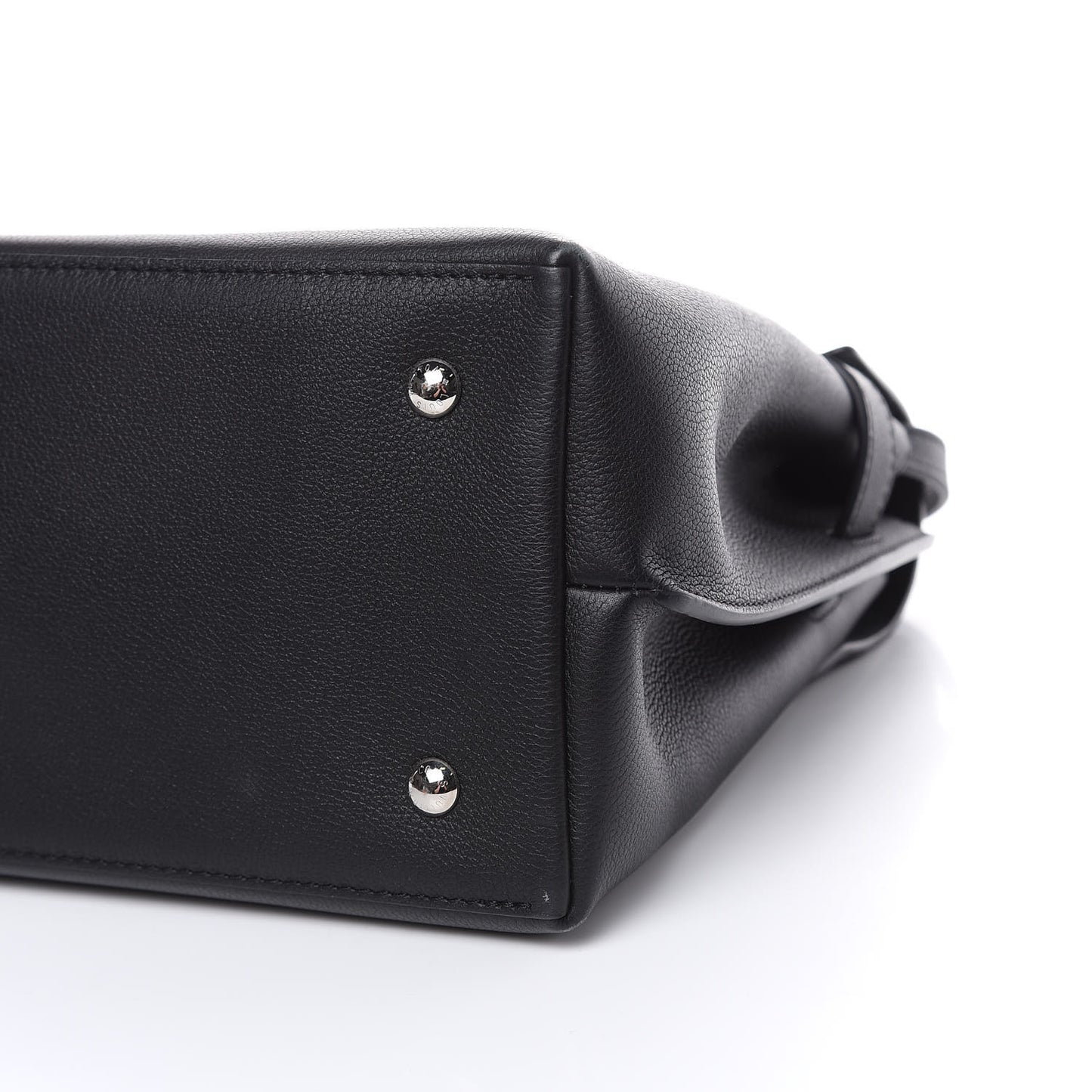 Soft Calfskin Lockme Ever Black