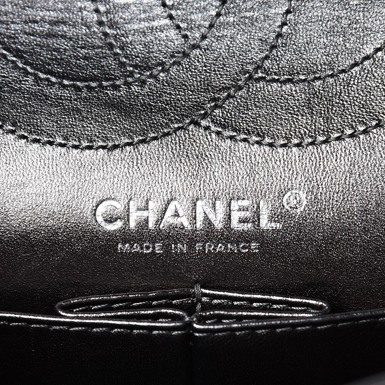 Chanel Metallic Aged Calfskin Quilted 2.55 Reissue 226 Flap Pewter 6 of 13
