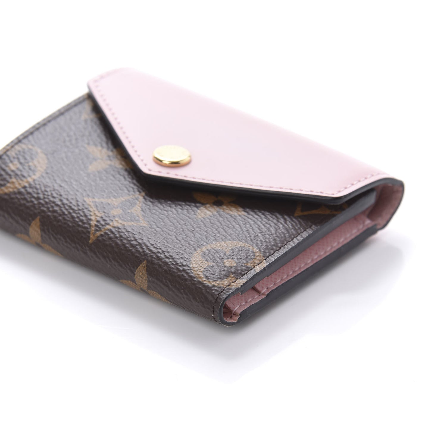 Monogram Zoe Wallet Rose Ballerine