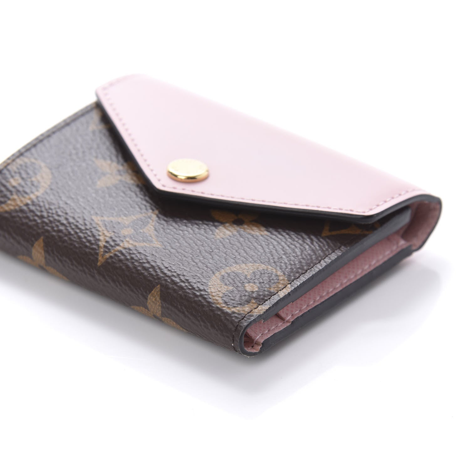 Louis Vuitton Monogram Zoe Wallet Rose Ballerine 7 of 9