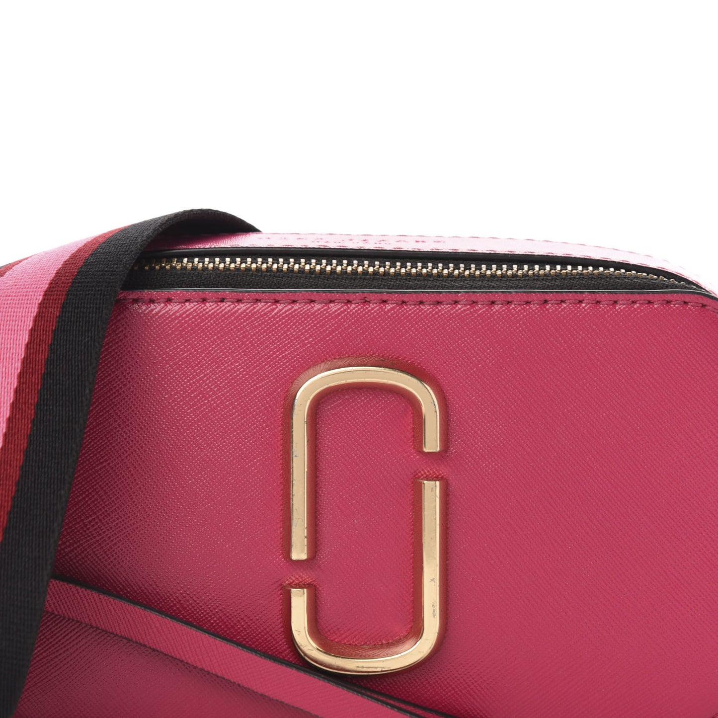 Saffiano Small Snapshot Camera Bag Hibiscus Multicolor