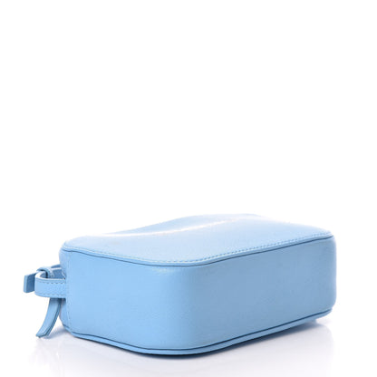Balenciaga Calfskin XS Everyday Camera Bag Baby Blue Black 4 of 10