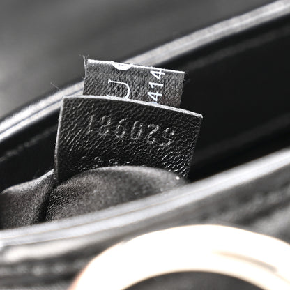Gucci Nappa Vertical Matelasse Small Maxi Horsebit Chain Shoulder Bag Black 7 of 13