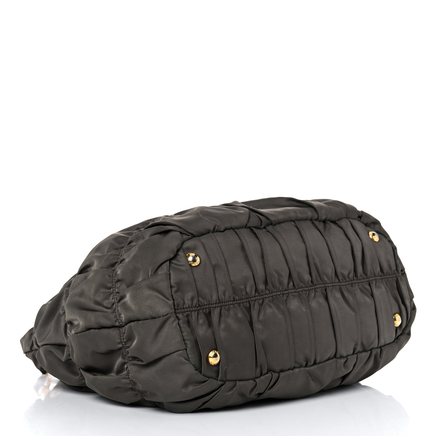 Prada Tessuto Nylon Gaufre Tote Fumo 4 of 40