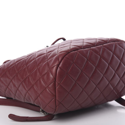 Chanel Lambskin Quilted Small Urban Spirit Backpack Red 8 of 9