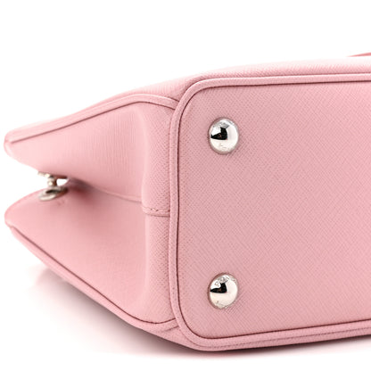 Prada Saffiano Lux Micro Galleria Shoulder Bag Pesco 17 of 19