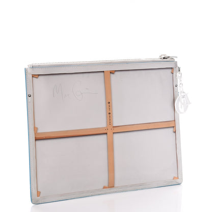 Christian Dior X MARC QUINN Calfskin Eye Clutch Multicolor 3 of 8