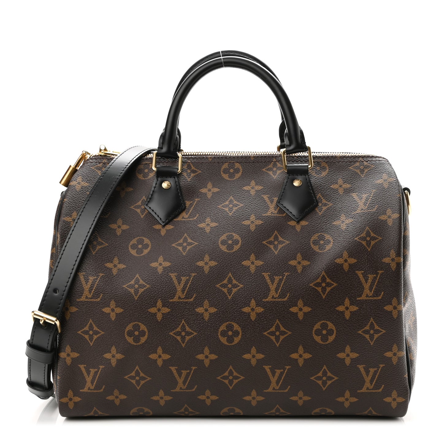 Monogram My World Tour Speedy Bandouliere 30 Black