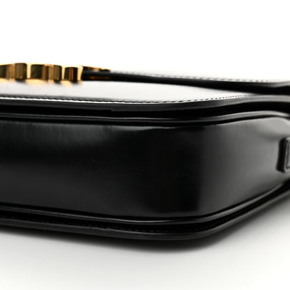 Celine Shiny Calfskin Medium Triomphe Black 10 of 16