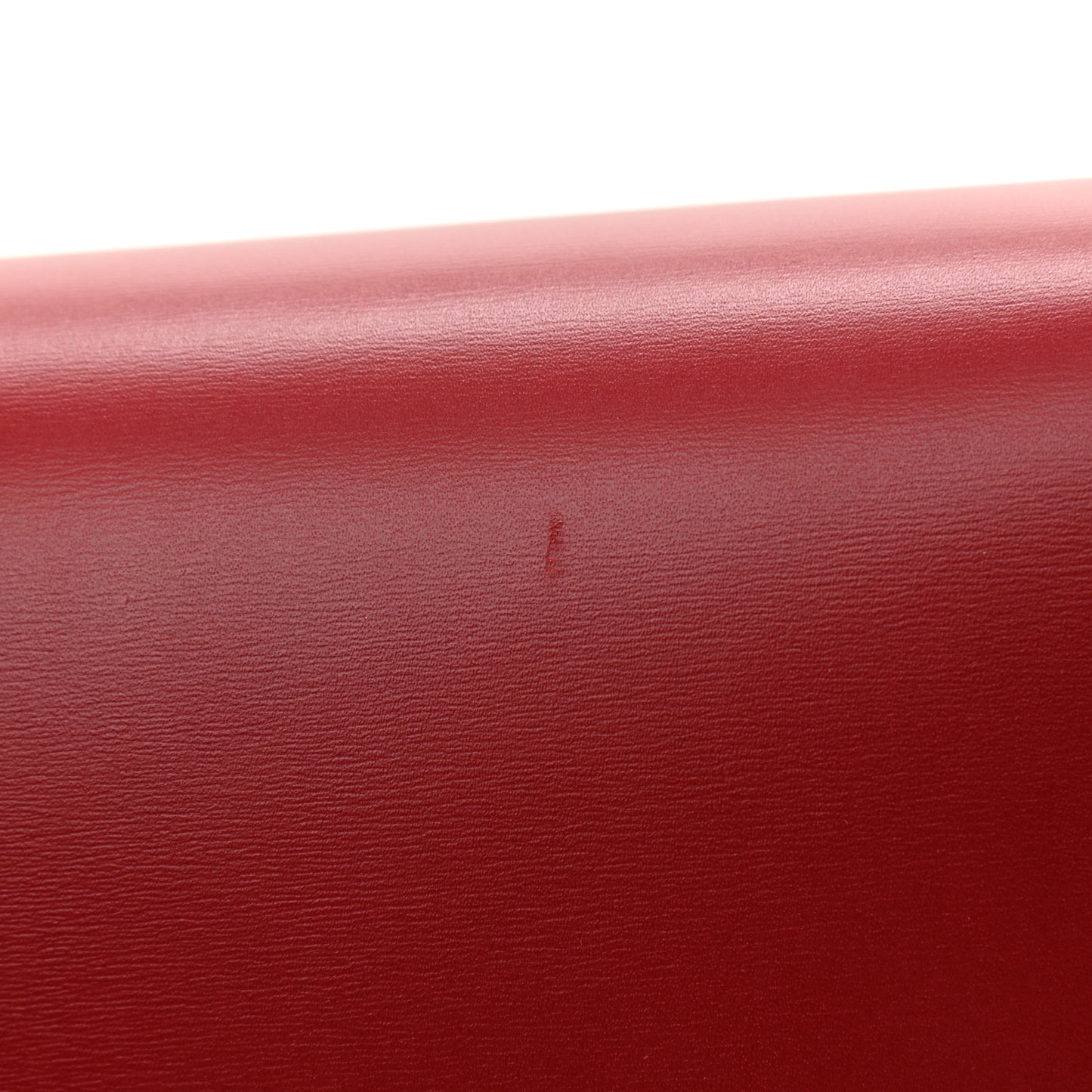 Box Calfskin Medium Classic Box Flap Bag Red