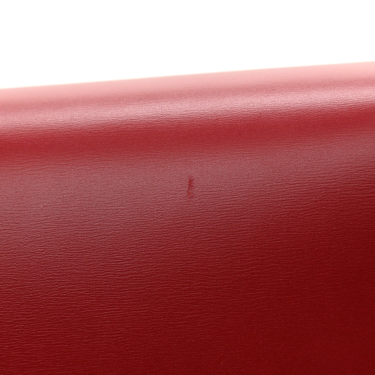 Celine Box Calfskin Medium Classic Box Flap Bag Red 10 of 10