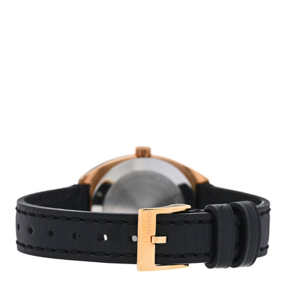 Gucci Stainless Steel Calfskin 29mm GG2570 Quartz Watch Black 3 of 5