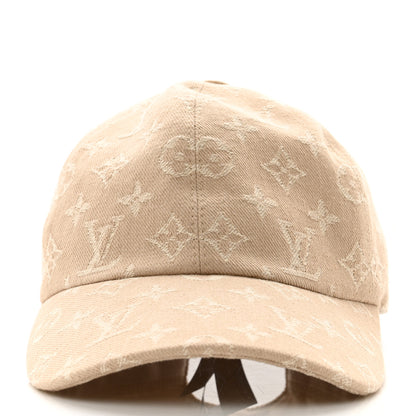 Louis Vuitton Cotton Monogram Essential Cap M Beige 3 of 7