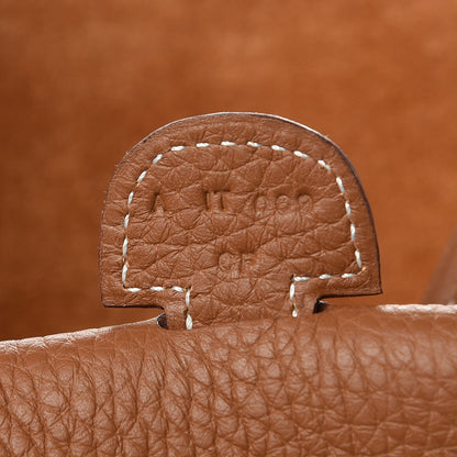 Hermes Taurillon Clemence Evelyne III PM Gold 7 of 9