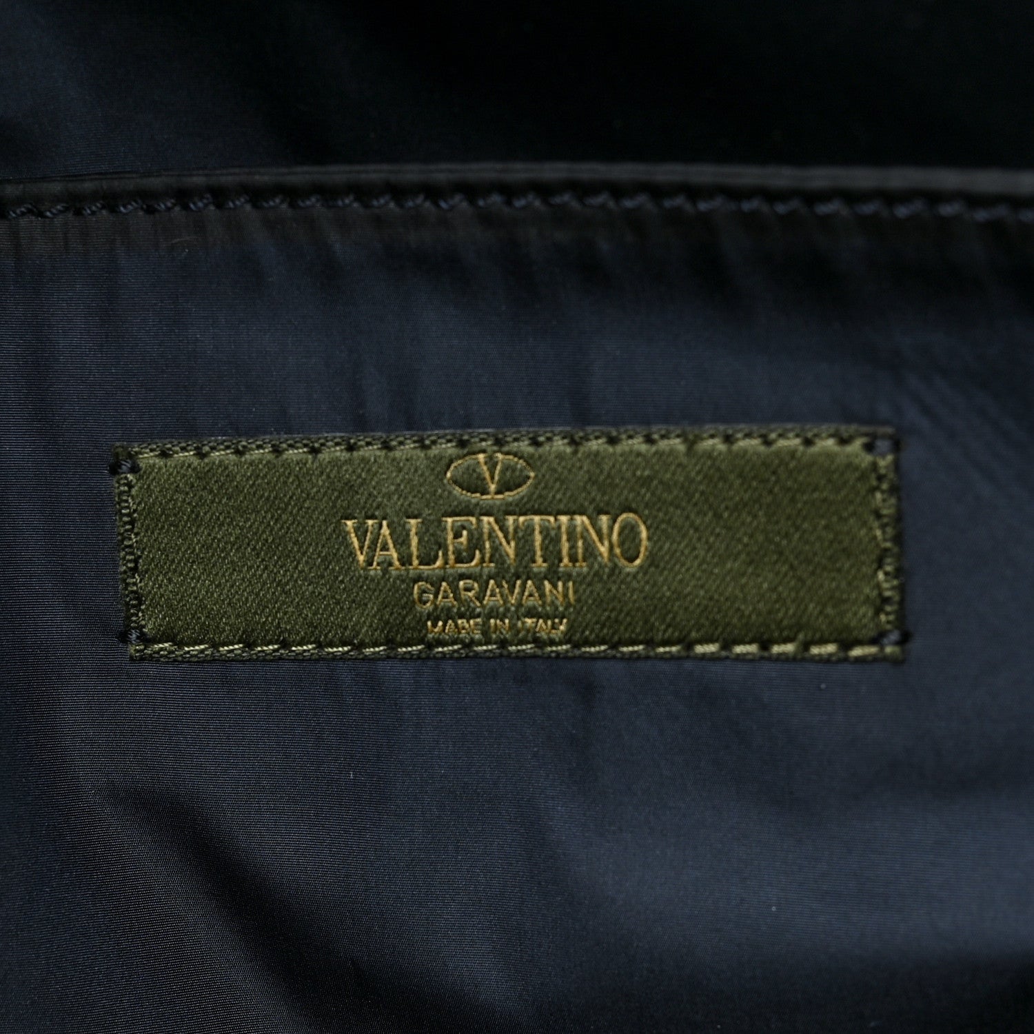 Valentino Garavani Nylon Camustars Backpack Navy Multicolor 6 of 9
