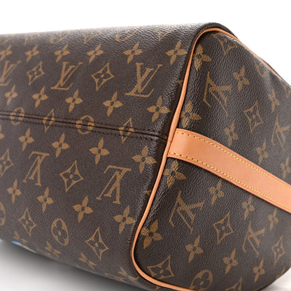 Louis Vuitton Monogram Love Lock Speedy Bandouliere 30 11 of 14