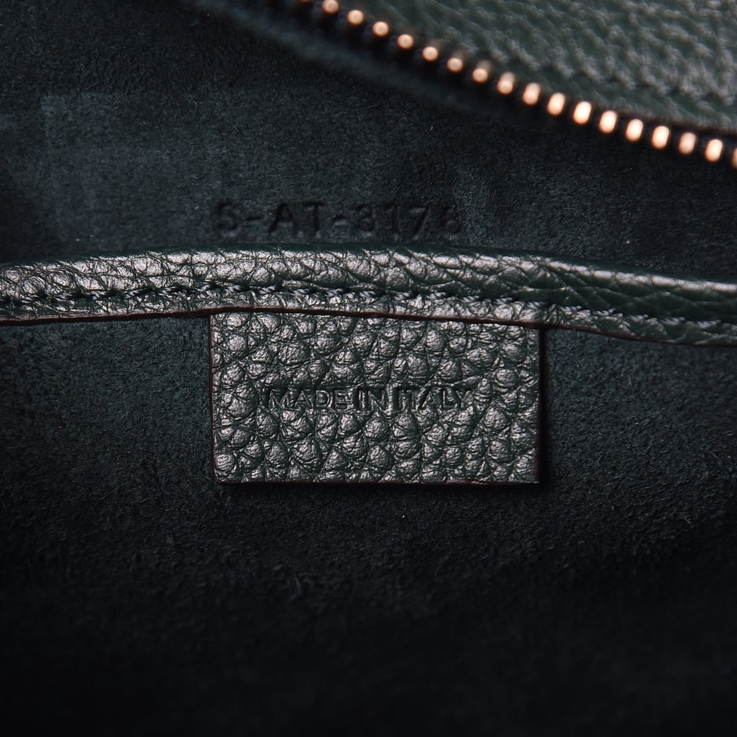 Drummed Calfskin Nano Luggage Amazone