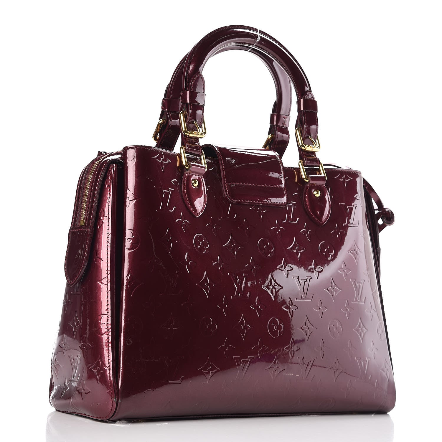 Louis Vuitton Vernis Melrose Avenue Rouge Fauviste 3 of 12