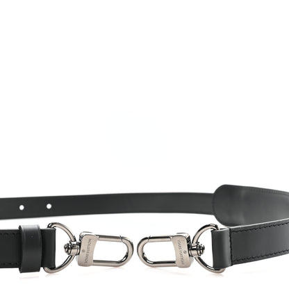 Louis Vuitton Calfskin Keepall Bandouliere Adjustable Shoulder Strap Black 4 of 4
