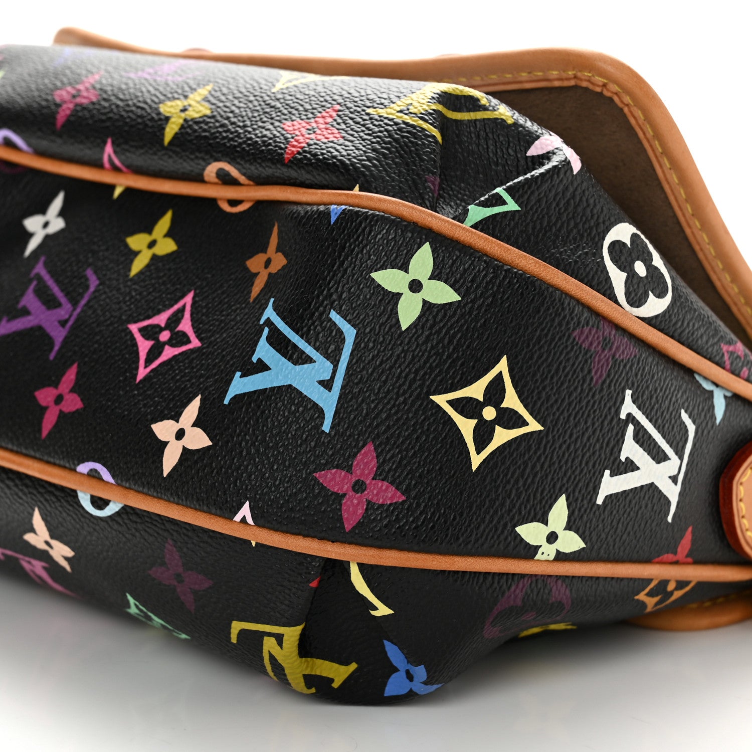 Louis Vuitton Monogram Multicolor Patti Black 9 of 9