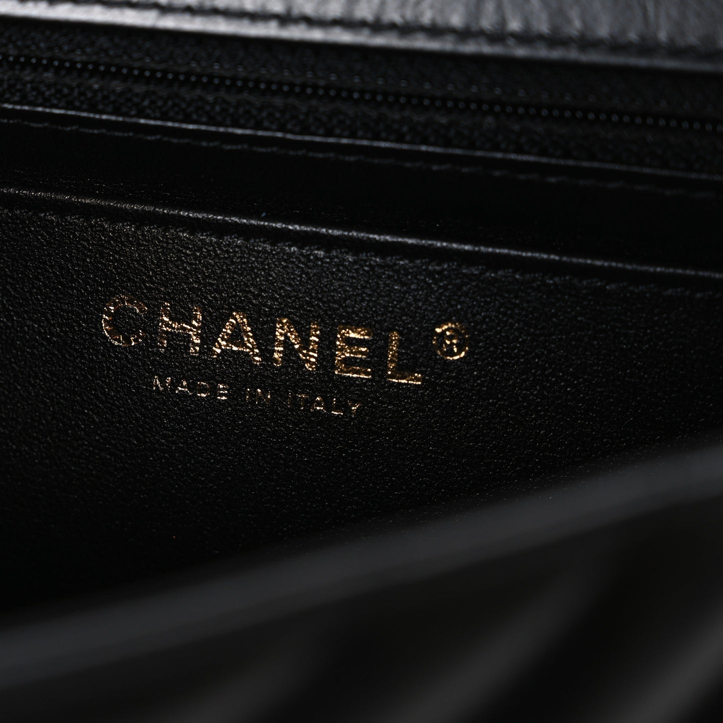 Aged Calfskin Chevron Quilted 2.55 Reissue Mini Flap Black
