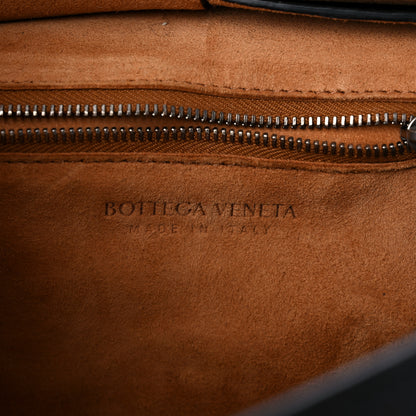 Bottega Veneta Grained Calfskin Mini Maxi Intrecciato Arco 33 Black 6 of 9