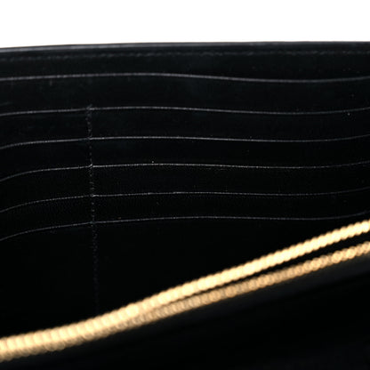 Saint Laurent Calf Hair Monogram Chain Wallet Leopard 12 of 14