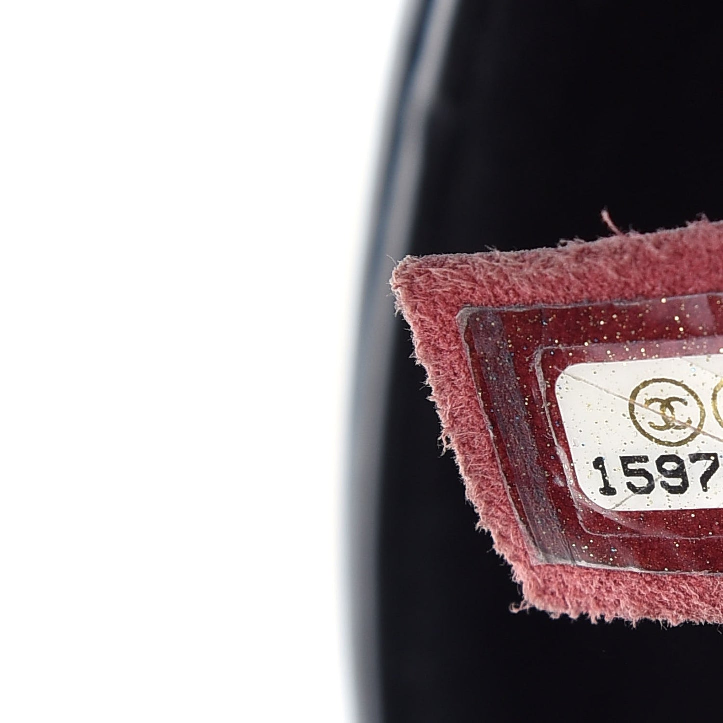 Aged Calfskin Quilted Large Pondichery Flap Black