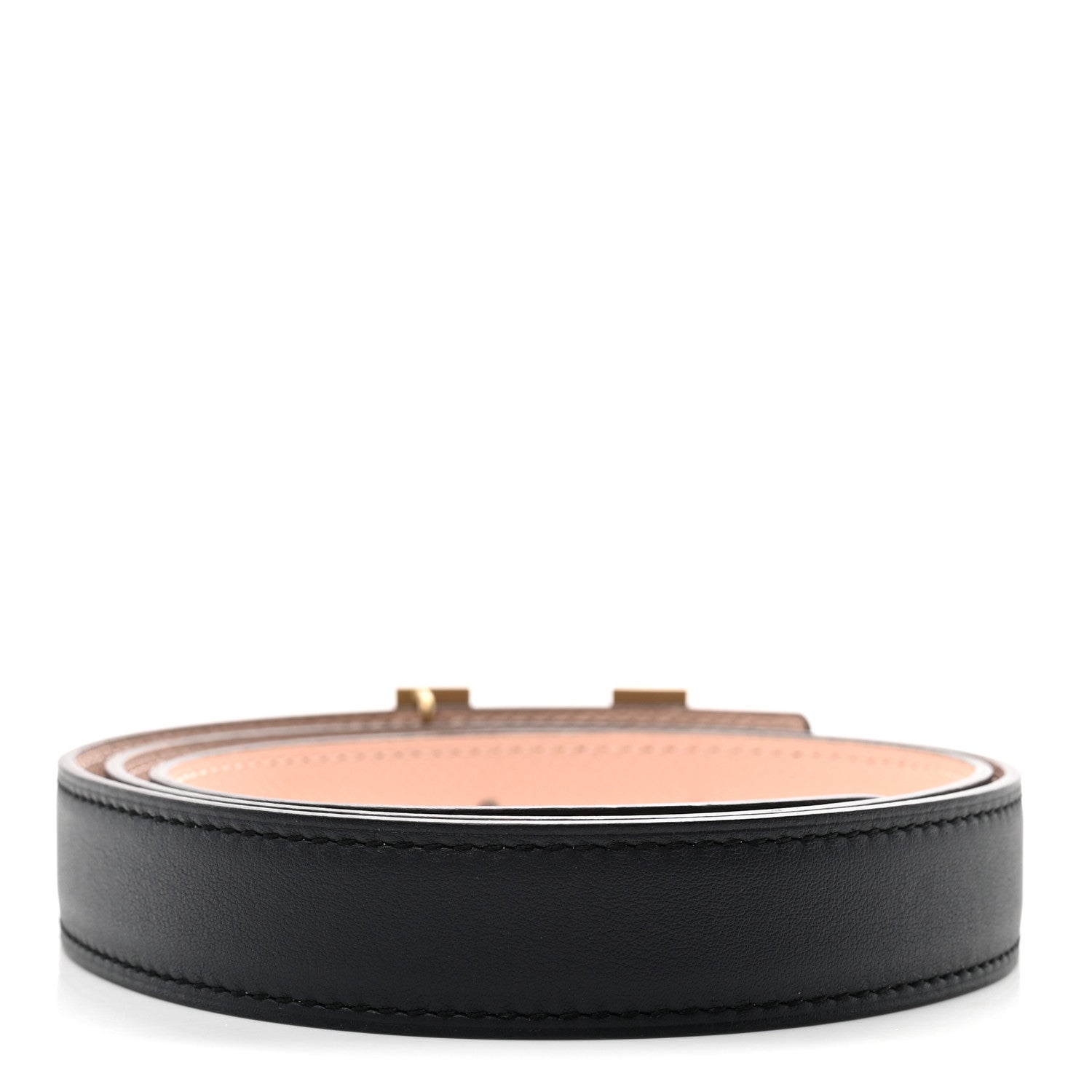 Hermes Epsom Swift 24mm Mini Constance H Belt 90 36 Bleu Nuit Rose Sakura 2 of 5
