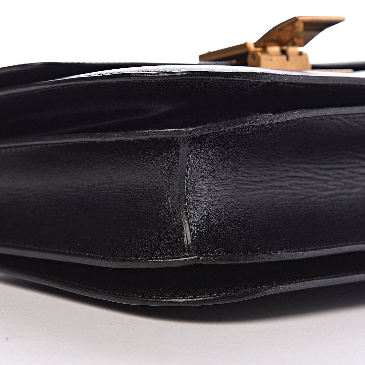 Celine Box Calfskin Medium Classic Box Flap Bag Black 9 of 10