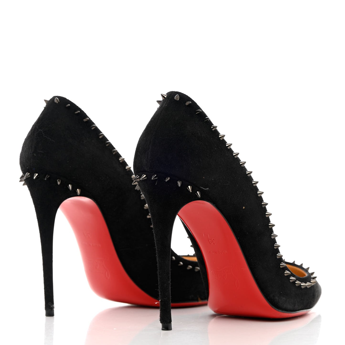 Veau Velours Anjalina 100 Pumps 39 Black