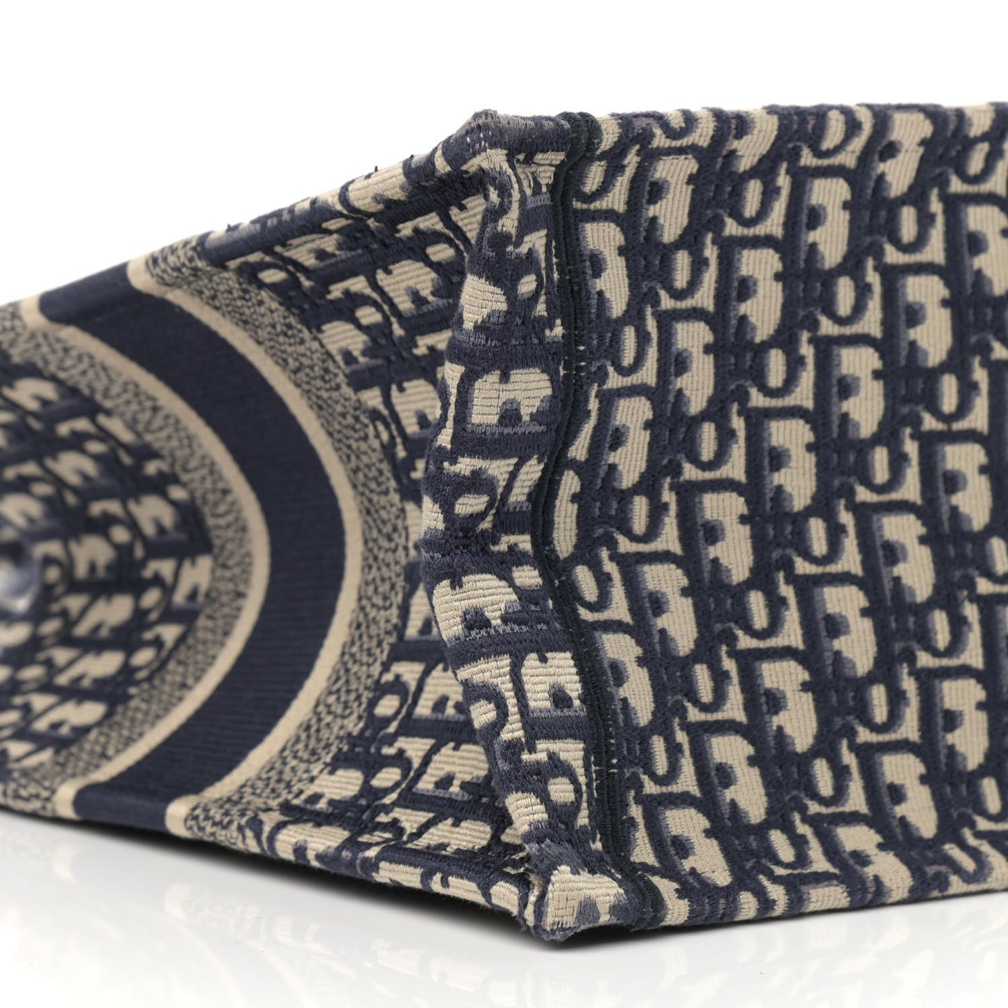 Oblique Medium Book Tote Blue Multicolor