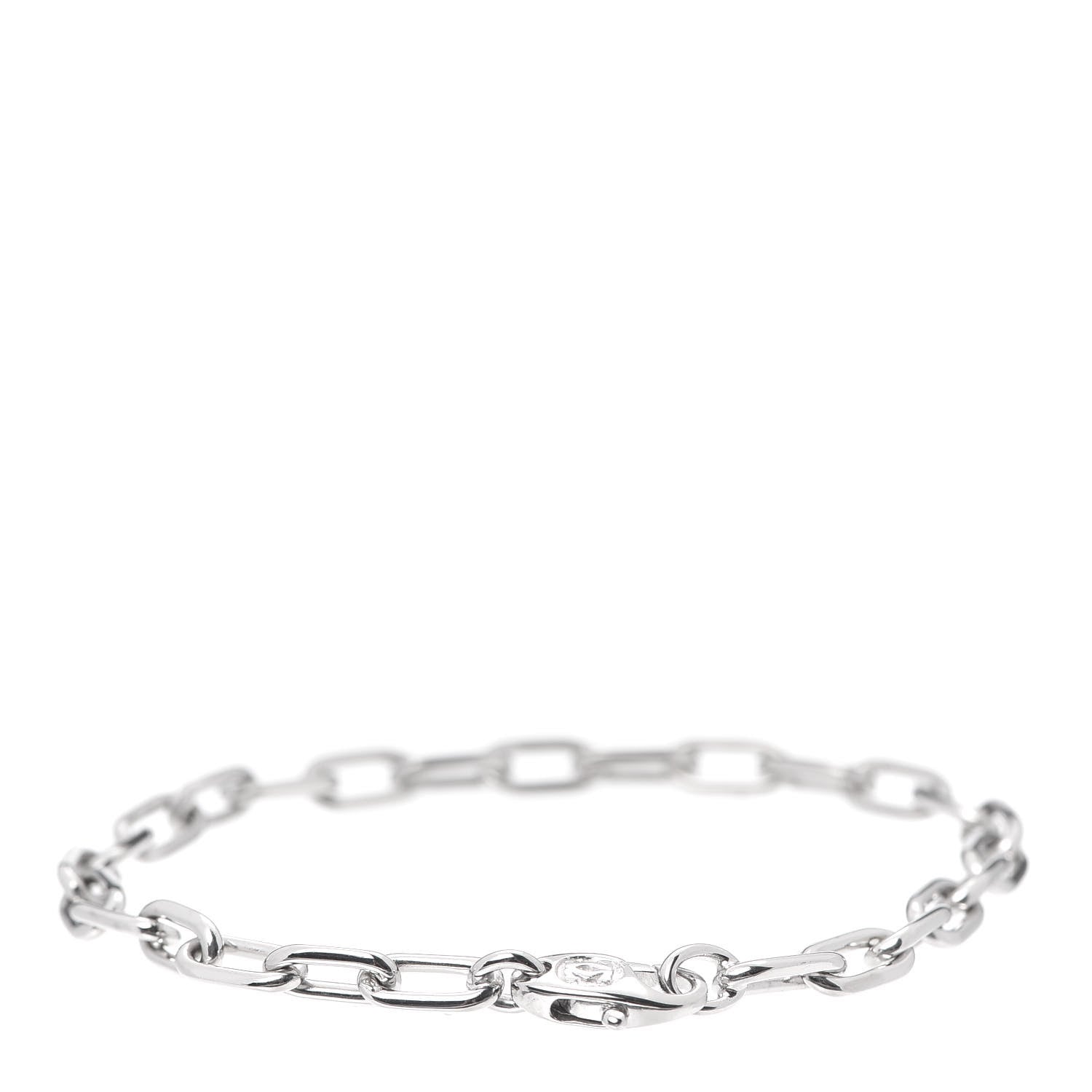 Cartier 18K White Gold Spartacus Chain Bracelet 1 of 5